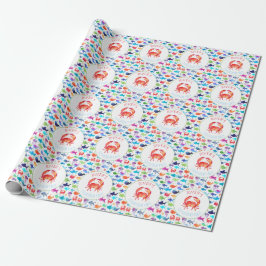 Under Sea Rainbow Fish Birthday Baby Shower Presentpapper