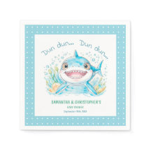 Under Sea Shark Blue Boy Shower