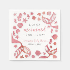 Under Sea Sjöjungfru Baby Shower Pappersservett