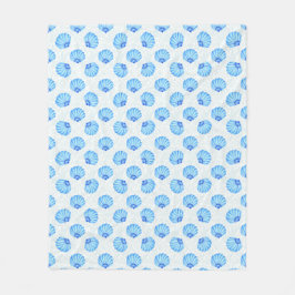 under Sea Snäcka Fleece Blanket