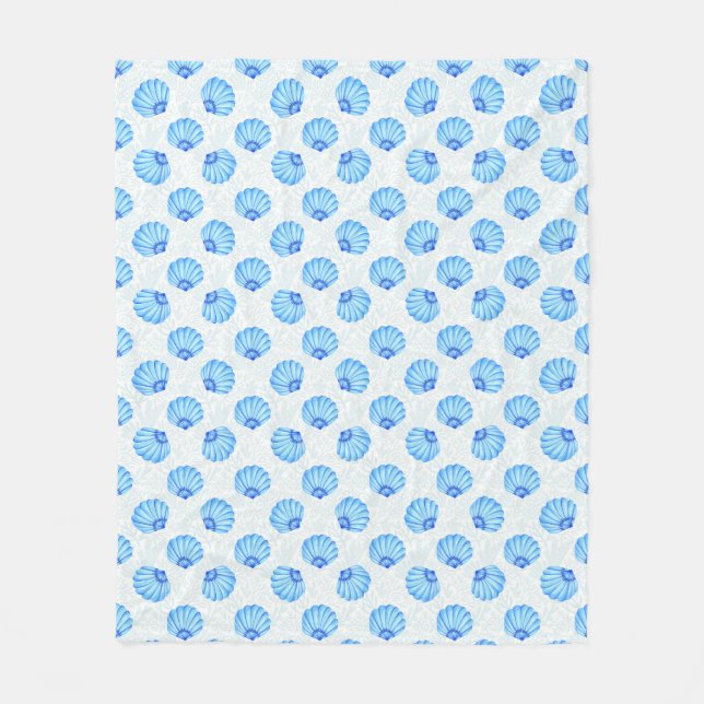 under Sea Snäcka Fleece Blanket (Framsidan)