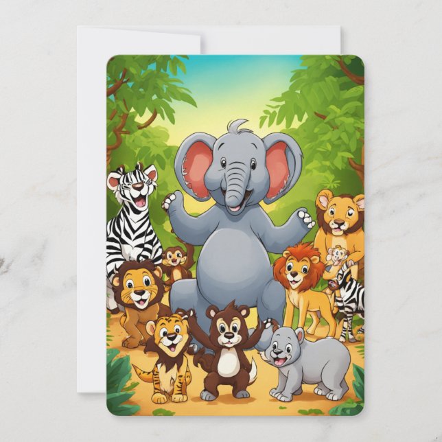 Under Sea Stänk Fest Inbjudningar (Framsida)