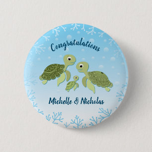 Under Sea Turtle Baby Shower Knapp
