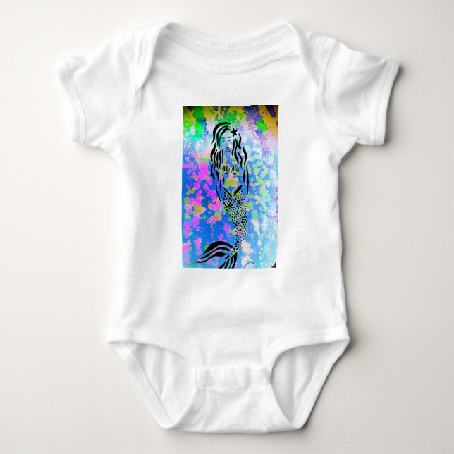 Under Sea Urban Art Tee Shirt (Framsida)