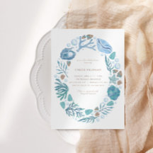 Under Sea Watercolor Nautical Baby Shower