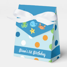 Under Sea Whale Favor Box Presentaskar