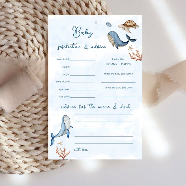 Under sjöförutsägelse och rådgivande spelkort (Skapare uppladdad)