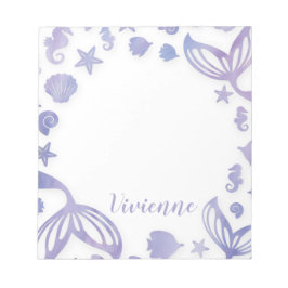 Under Sjöjungfrun Sea Anteckningsblock