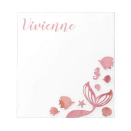 Under Sjöjungfrun Sea Anteckningsblock