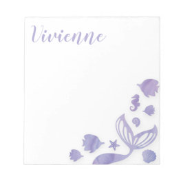 Under Sjöjungfrun Sea Anteckningsblock