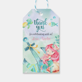 Under Sjöjungfruns födelsedag Presentetikett