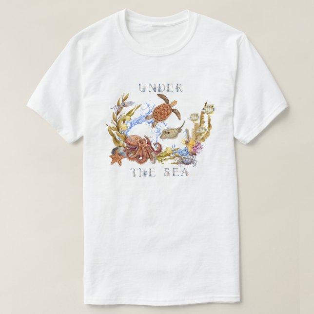 Under sjön T-Shirt (Design framsida)