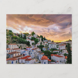 Under solnedgången vykort