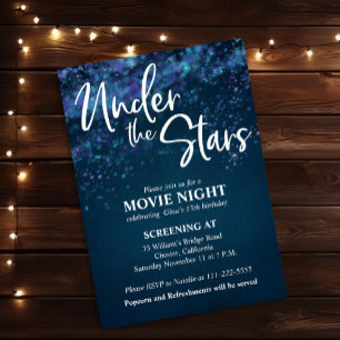 Under Stars filmkväll Inbjudningar