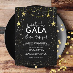 Under Stars Gala-inbjudan Inbjudningar