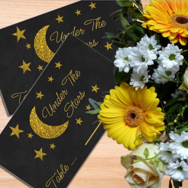 Under stjärnans födelsedag placeringskort (Skapare uppladdad)