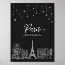 Under stjärnorna i Paris Poster jag