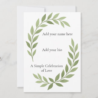 Under the arch of nature’s calm julkort