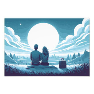 under the same moon fototryck