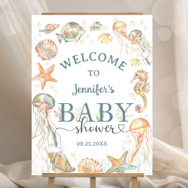 Under The Sea Baby Shower Gender Neutral Welcome