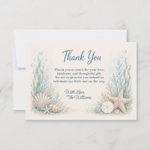 Under the Sea Baby Shower Tackkort  Tack Kort