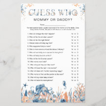 Under the Sea 'Gissa Vem' Baby Shower Lek