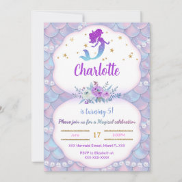 Under the sea Havsfrue Inbjudan