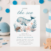 Under The Sea Ocean Baby Shower på svenska