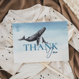 Under The Sea Oceanvalsfödsel Baby Shower Tack Kort