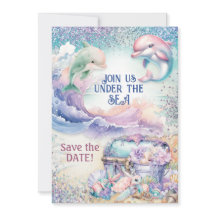 Under the Sea Poolparty Invitation