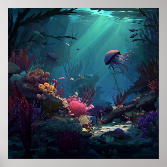 Under The Sea Poster (Framsidan)