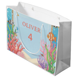 Under the Sea presentpåse, Olivers 4-års födelseda