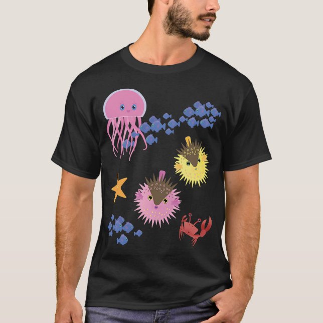 Under The Sea T Shirt (Framsida)