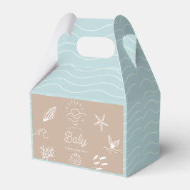 Under the Sea You Soon Brown Baby Shower Presentaskar