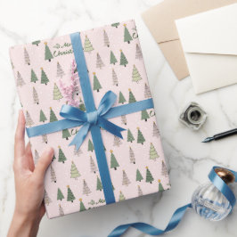 Under the Snowy Trees – Christmas Wrapping Paper Presentpapper