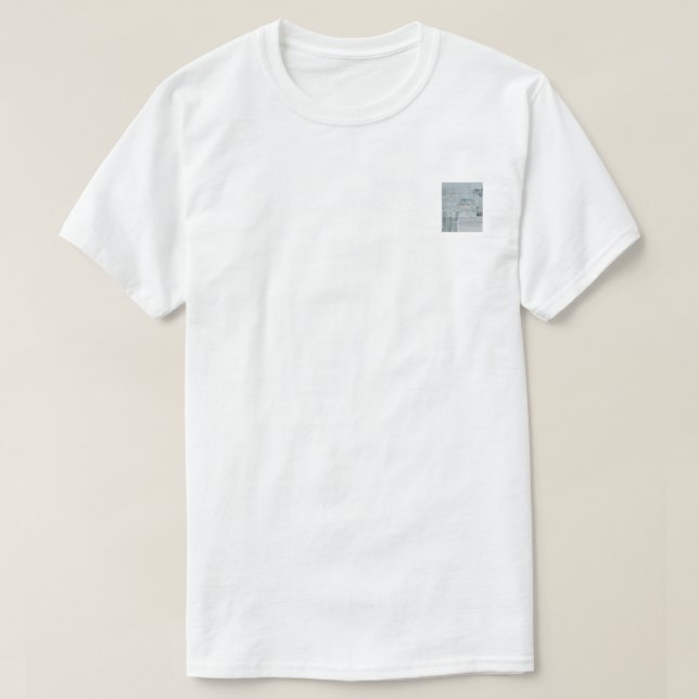 Under tiden i Brösttryck T-shirt (Design framsida)
