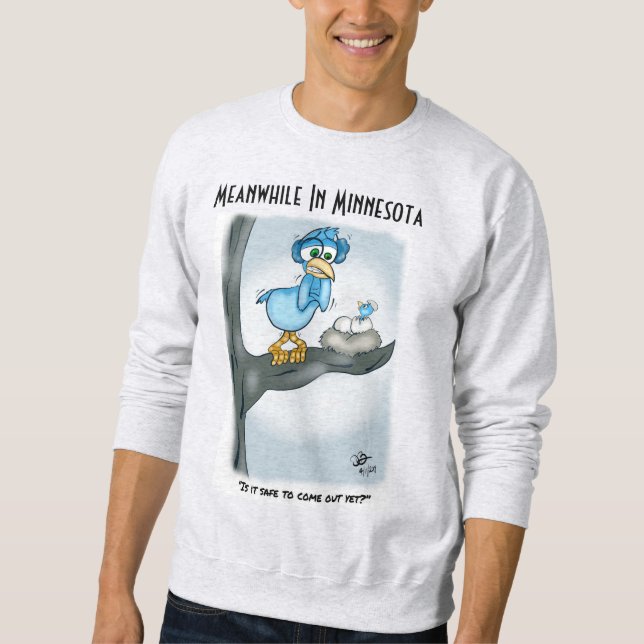 Under tiden i Minnesota Manar Sweatshirt (Framsida)