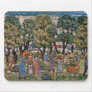 Under Träd av Maurice Prendergast, Fine Art Musmatta