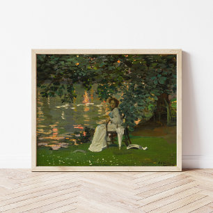 Under Träd, Ranelagh Herr John Lavery Poster