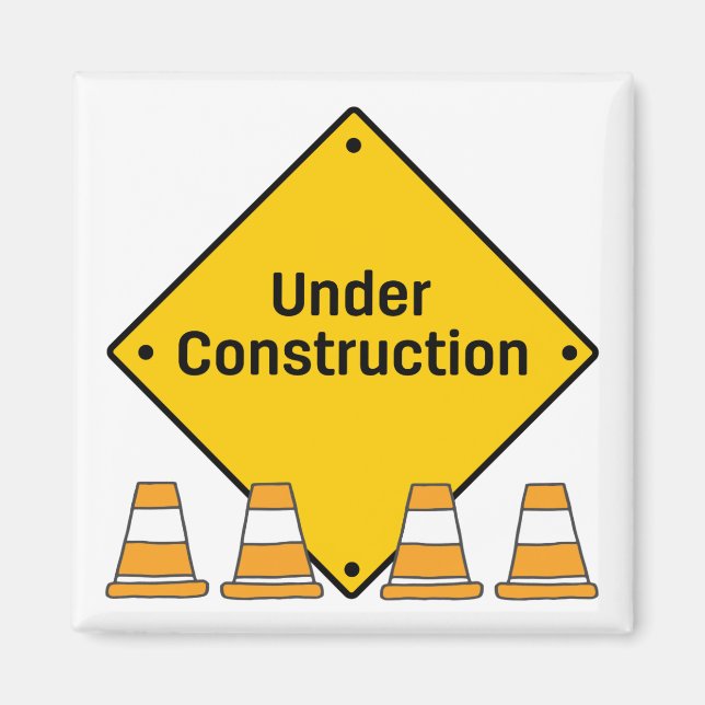 Under uppbyggnad med Cones Magnet (Framsidan)