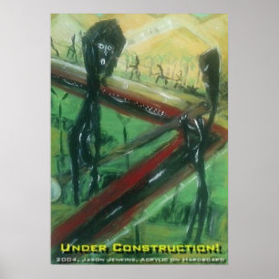 UNDER UPPBYGGNAD POSTER