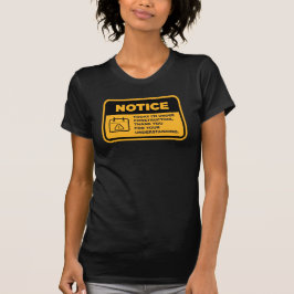 Under uppbyggnad t shirt