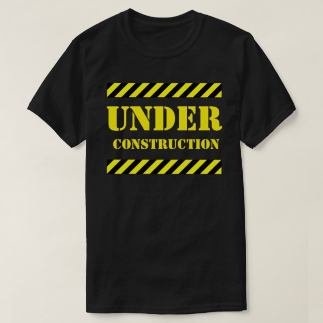 UNDER UPPBYGGNAD TEE (Design framsida)