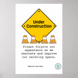 Under uppförande med konsrenovering av Anpassnings Poster