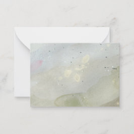 "Under Vågar": Originalanteckningskort för Abstrak Anteckningskort