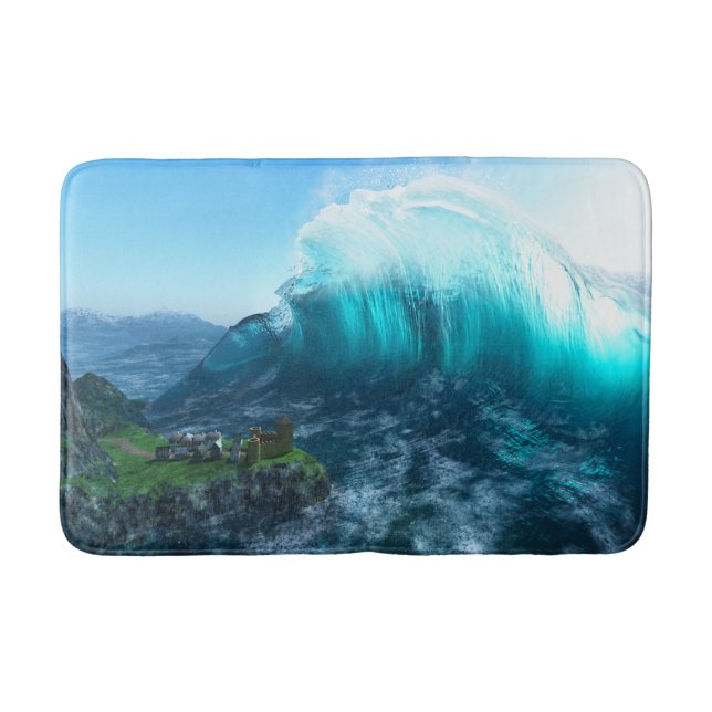 Under vågbadet badrumsmatta (Framsidan)