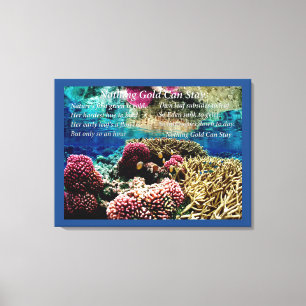 Under Vatten Canvastryck