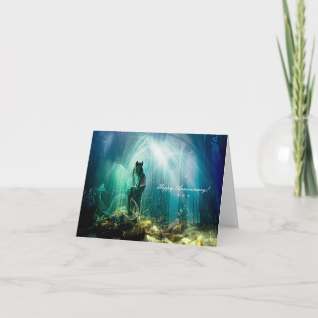 Under Vatten - Notecard Kort (Framsida)