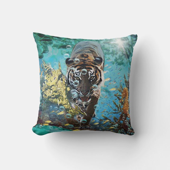 Under Vatten - Pillow Kudde (Framsida)