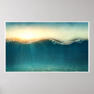Under Vatten Poster Fantasy Large Art